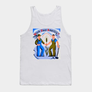 WPA-WORK PAYS AMERICA Tank Top